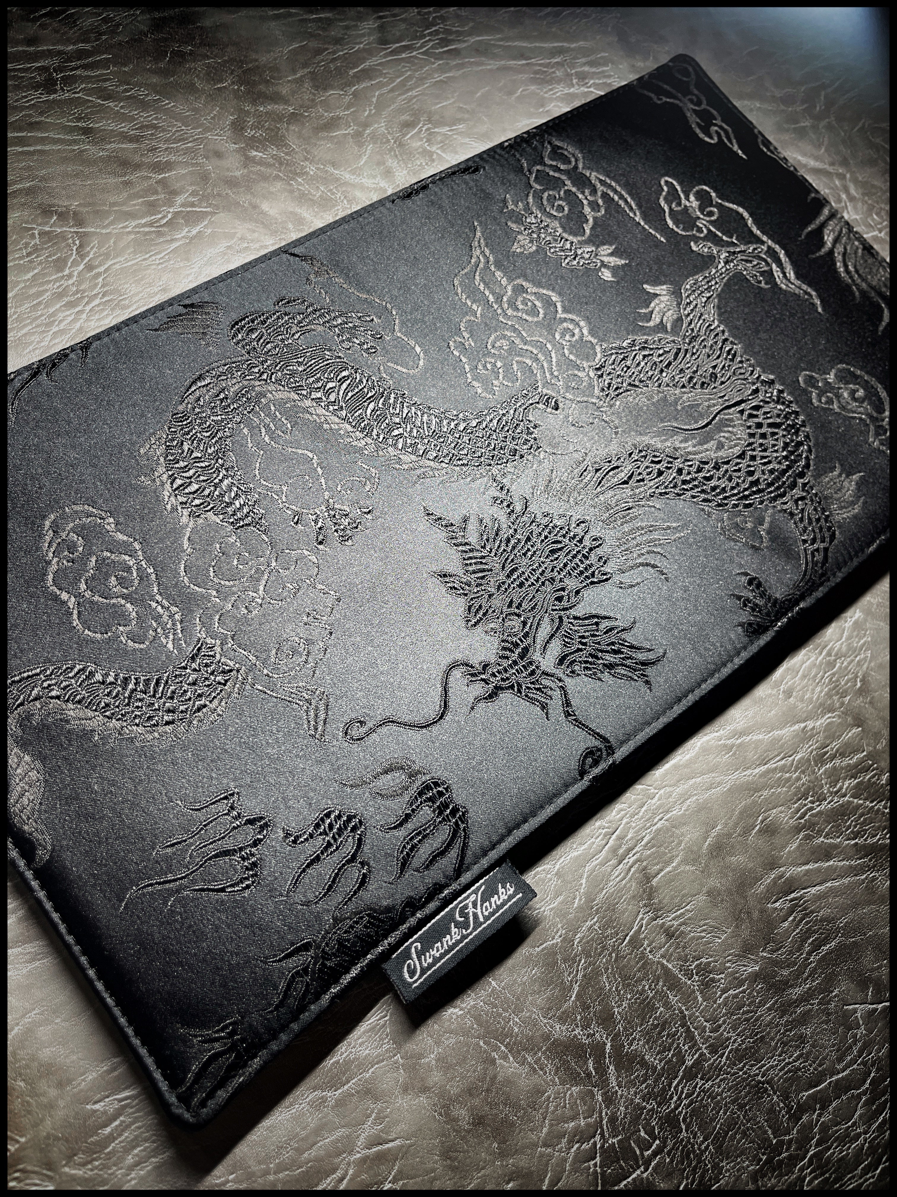 Black Dragon Silk Display Mat