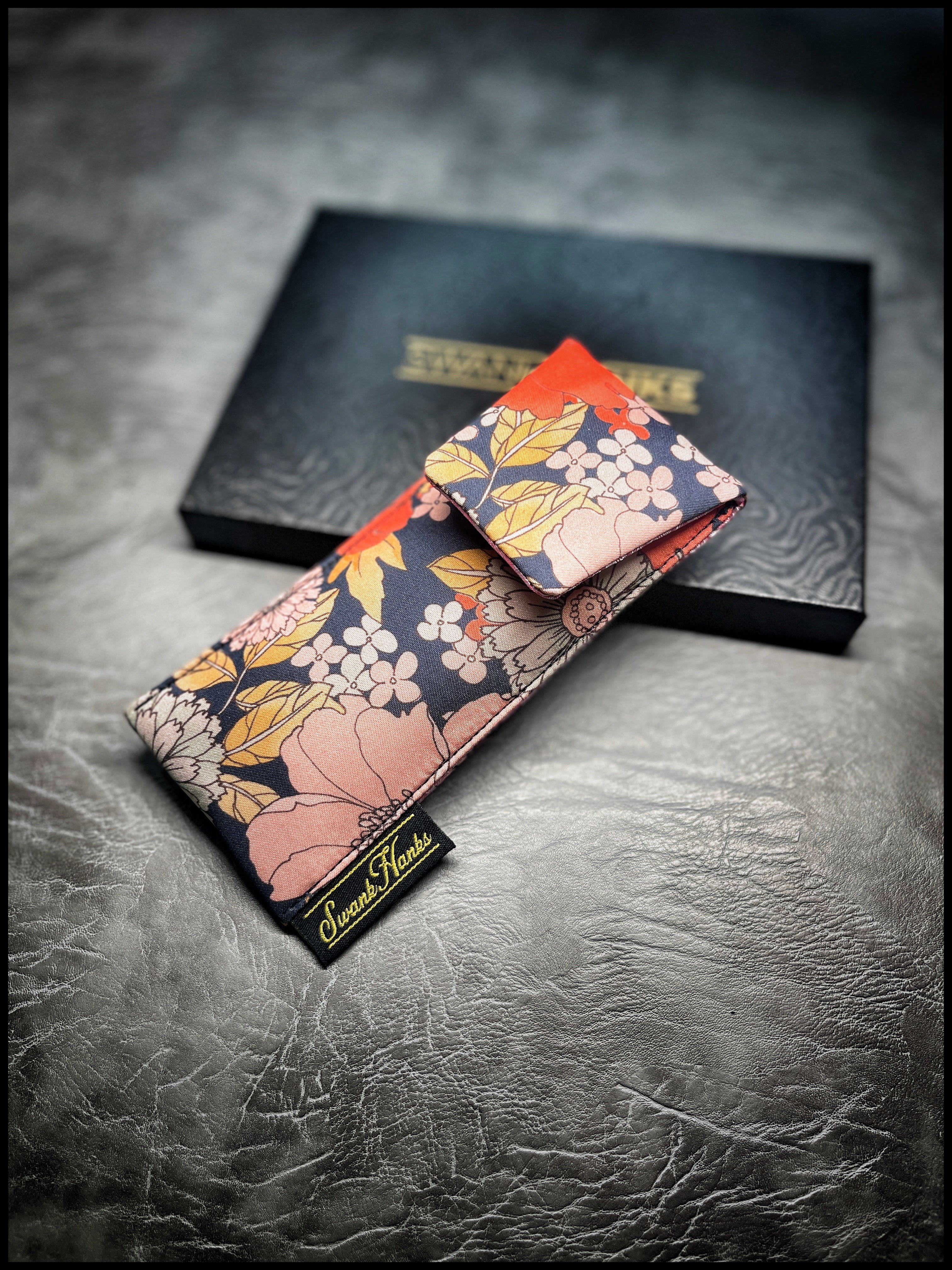 Pastel Poppy Silk Single Pouch