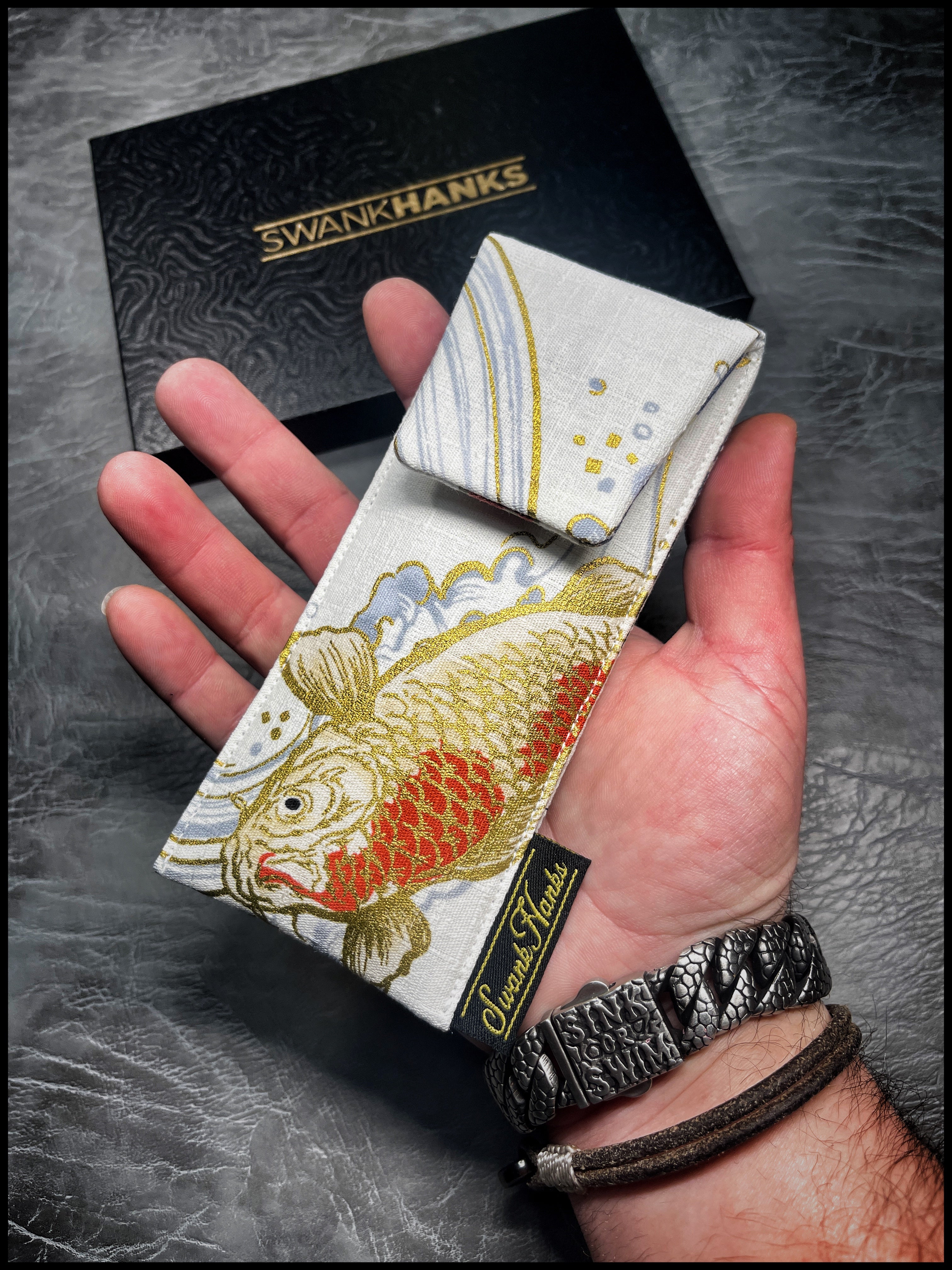 Japanese Dobby Koi Single Pouch