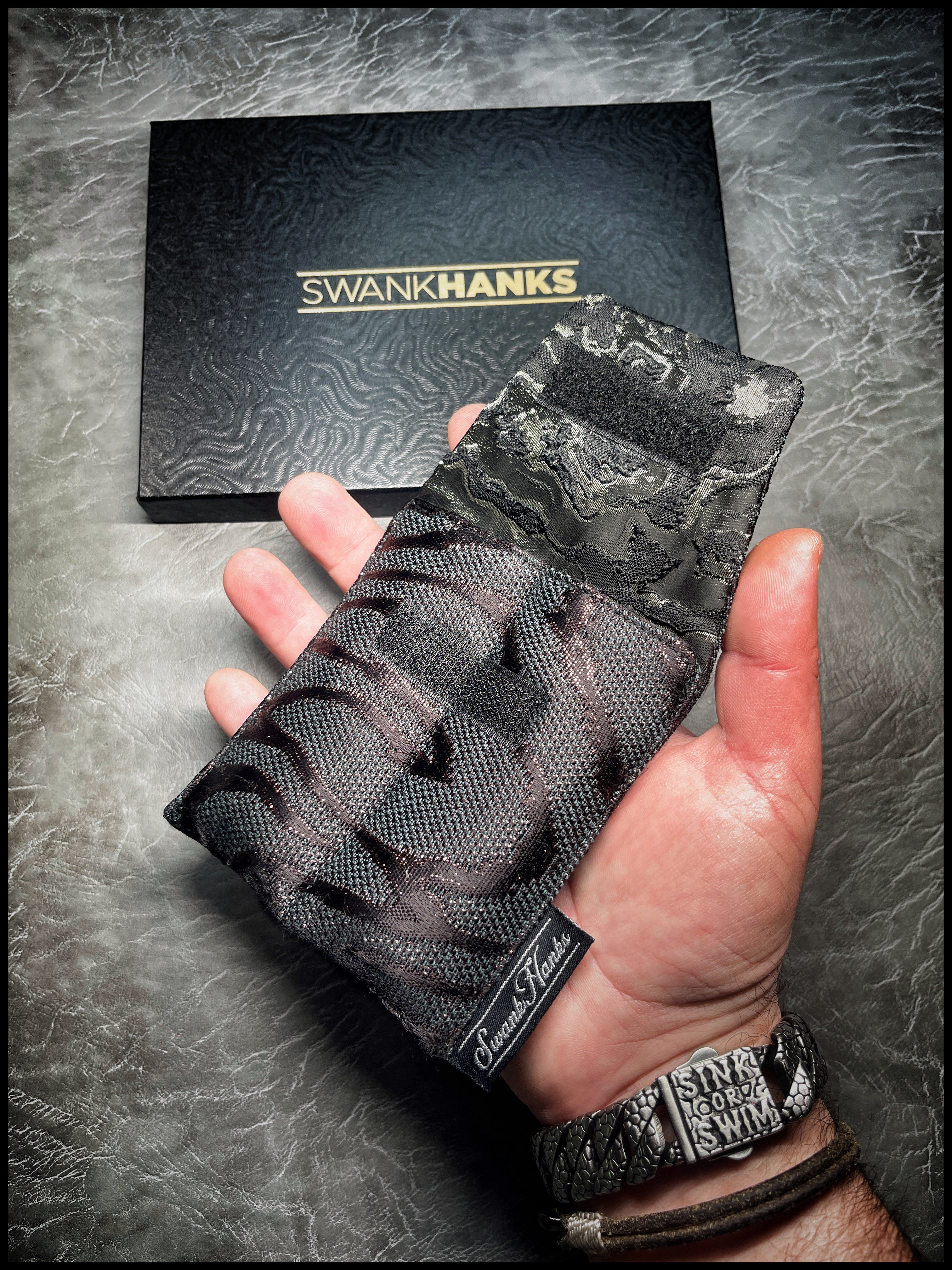 Metallic Copper DragonScale V5 Mini Double-Slot Pouch