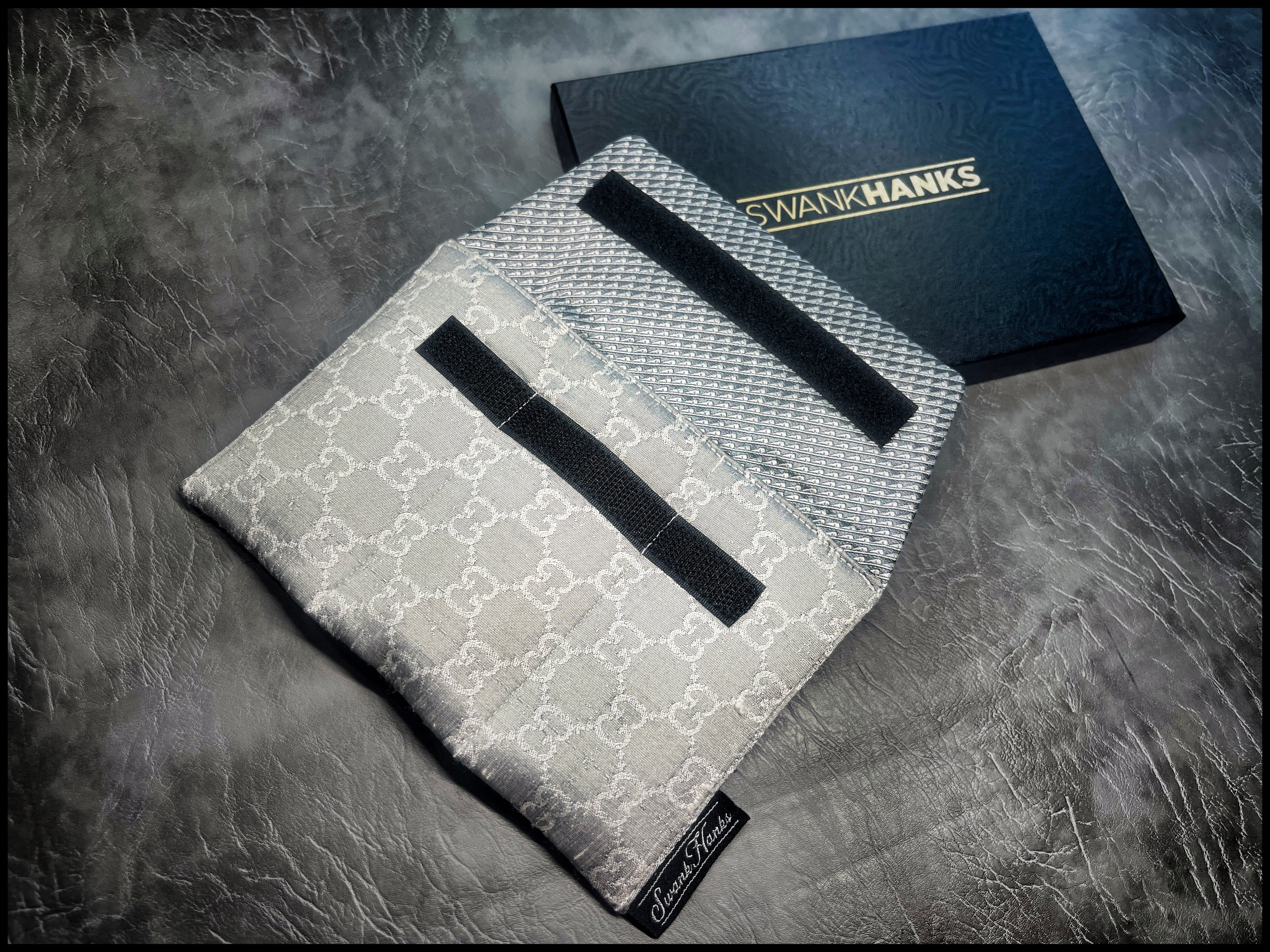 1-OFF Gucc! Silk Mini Triple-Slot Pouch