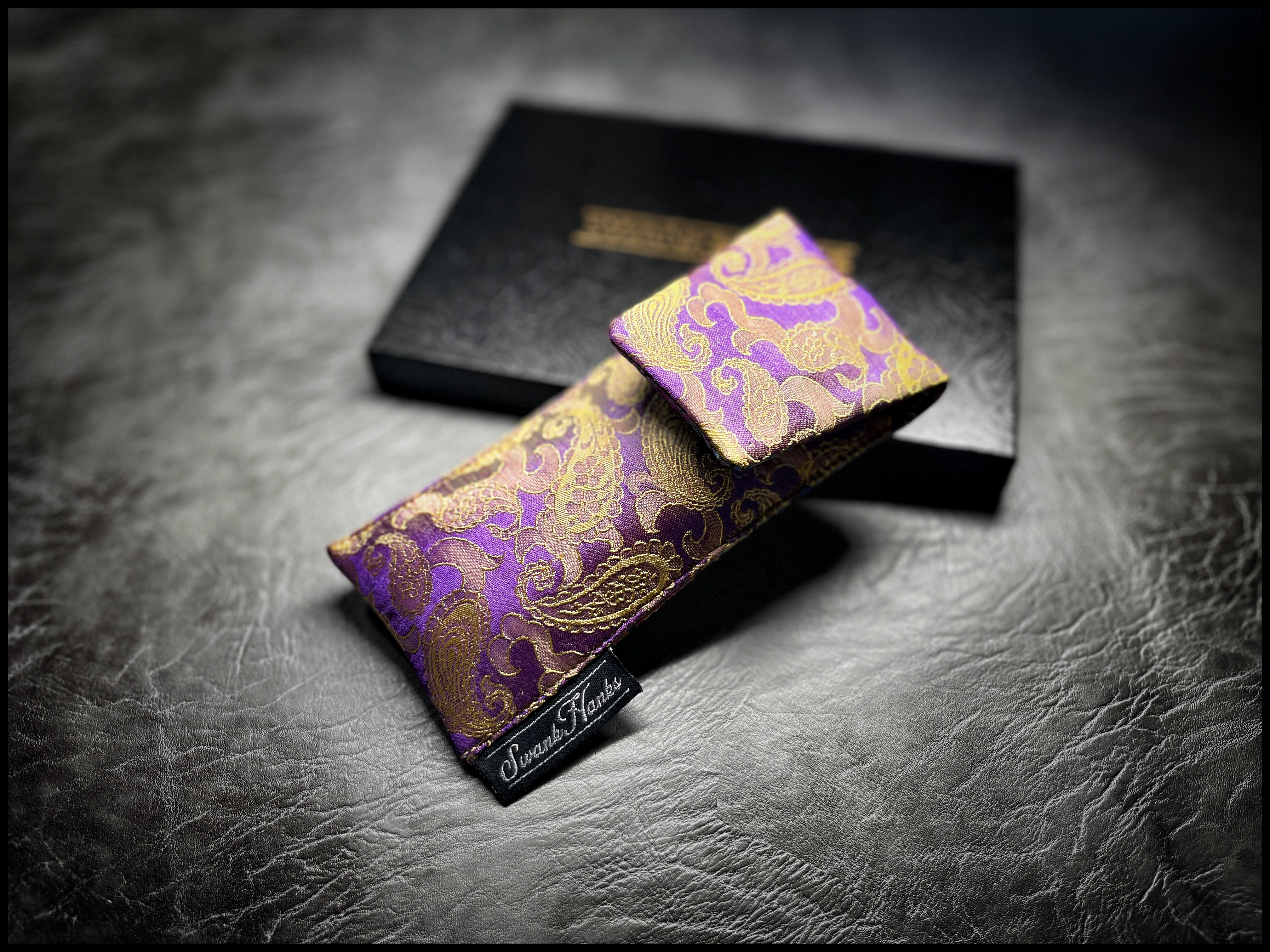 Mulberry Silk Paisley V5 Single Pouch