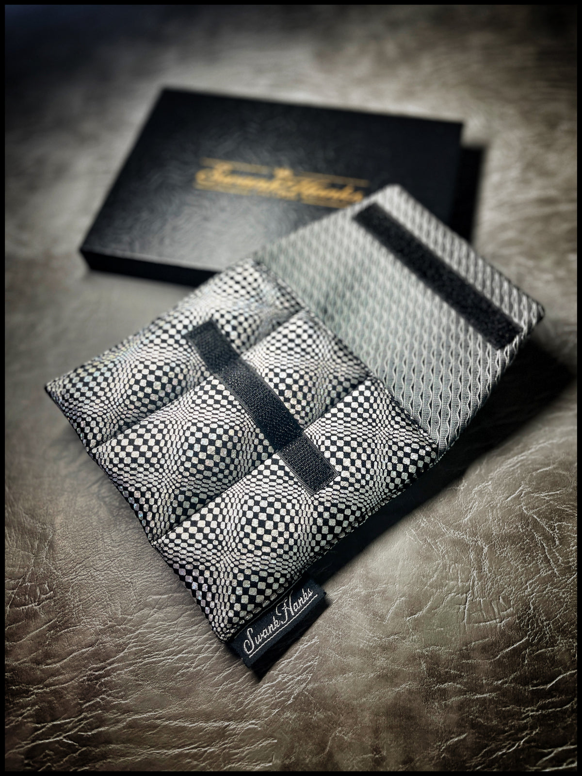 1-OFF Warped Mini Triple-Slot Pouch