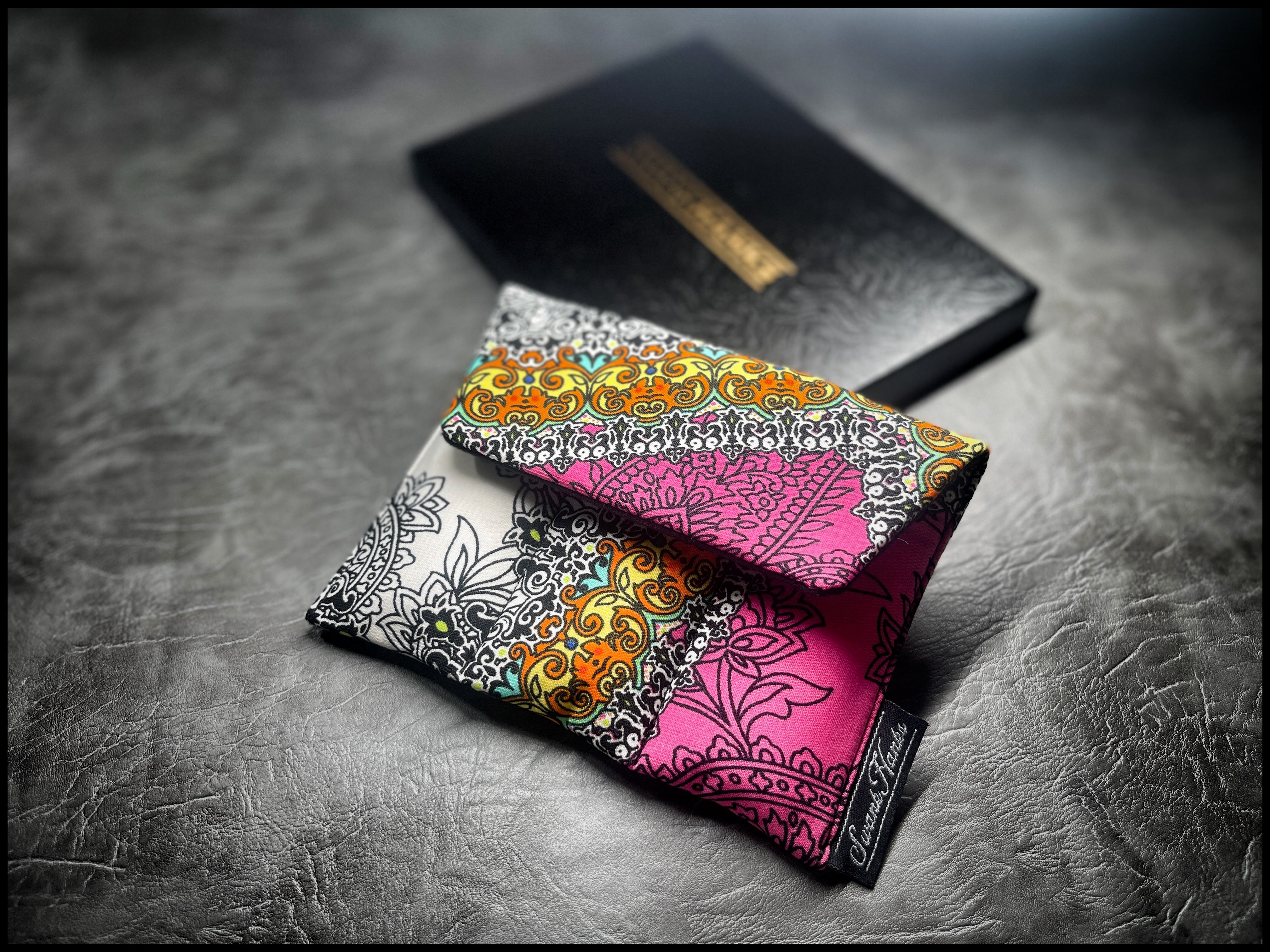 ONE-OFF Chiffon Pastel V2 Mini Triple Slot Pouch