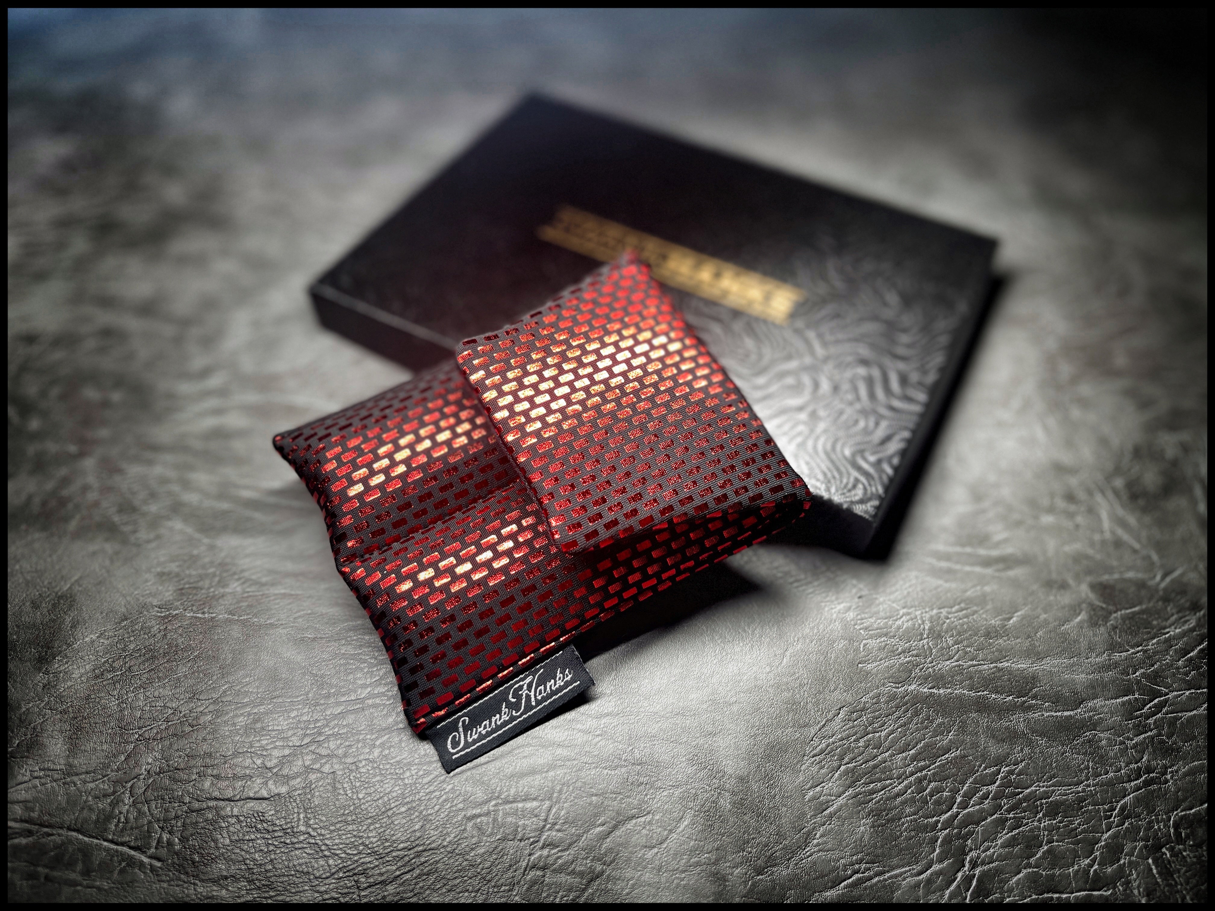 Red UV Mini Double Slot Pouch