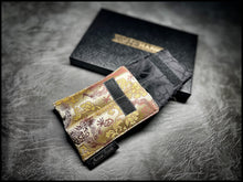 Copper/Gold Dragon Silk Mini Double-Slot Pouch