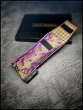 Mulberry V3 Color Shifting Silk Paisley / Gold Houndstooth Silk Single Pouch