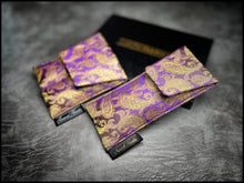 Mulberry V3 Color Shifting Silk Paisley / Gold Houndstooth Silk Single Pouch