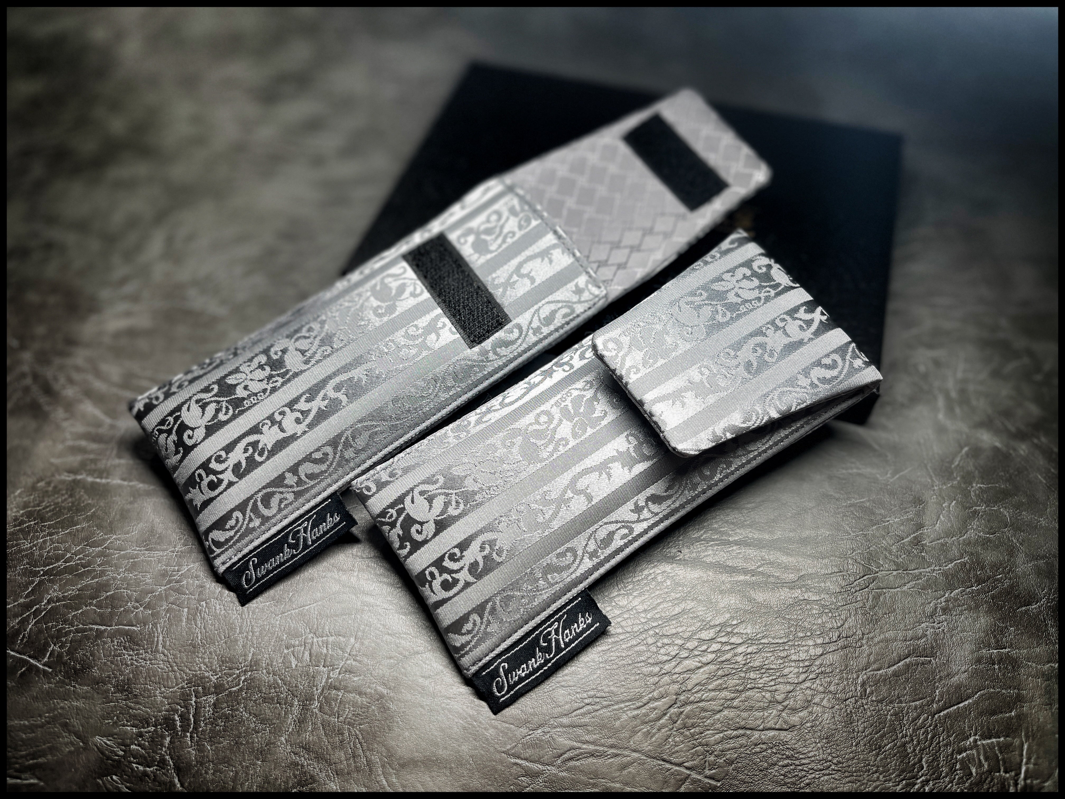 Silver Silk Charmeuse Single Pouch