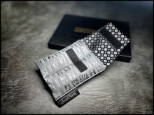 Silver Silk Charmeuse Mini Double Slot Pouch