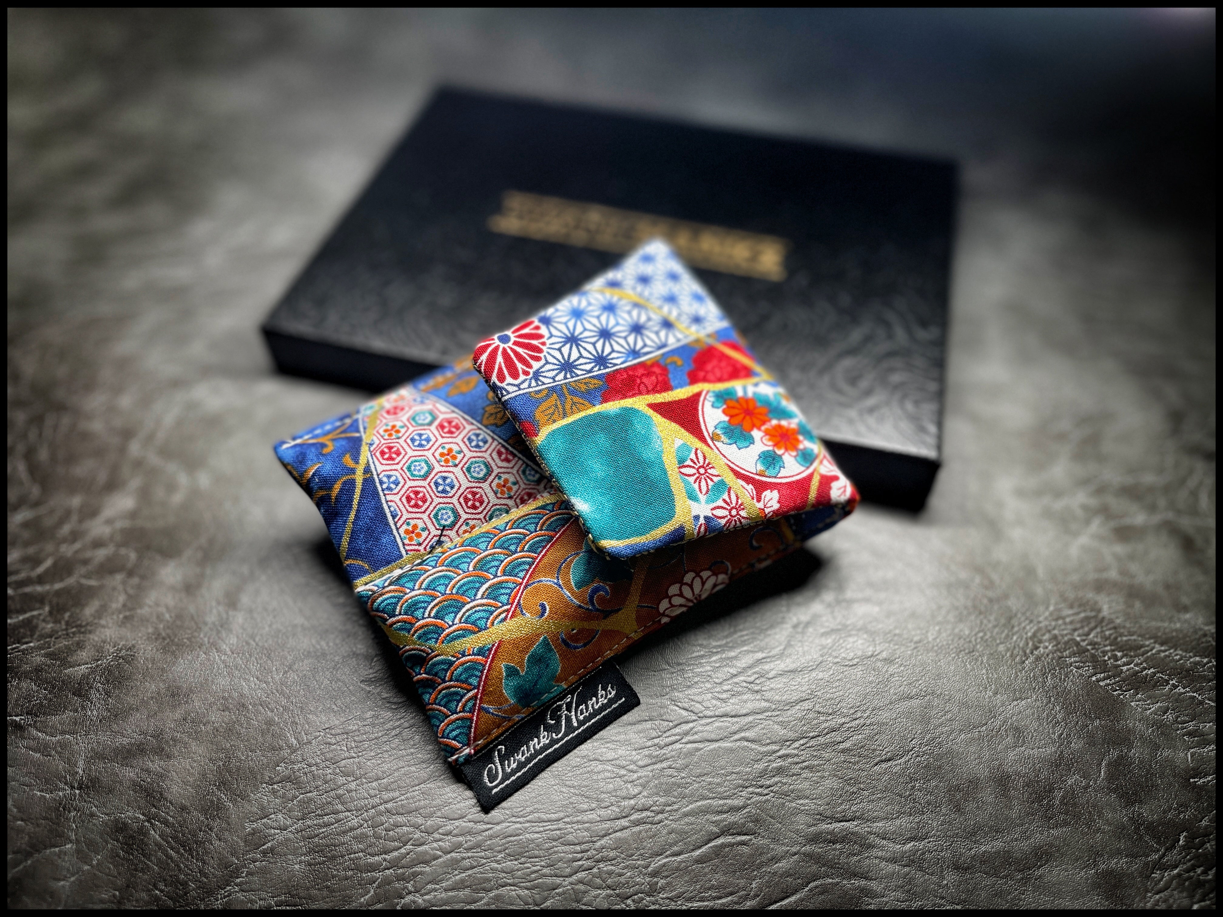 Japanese Mashup Mini Double Slot Pouch