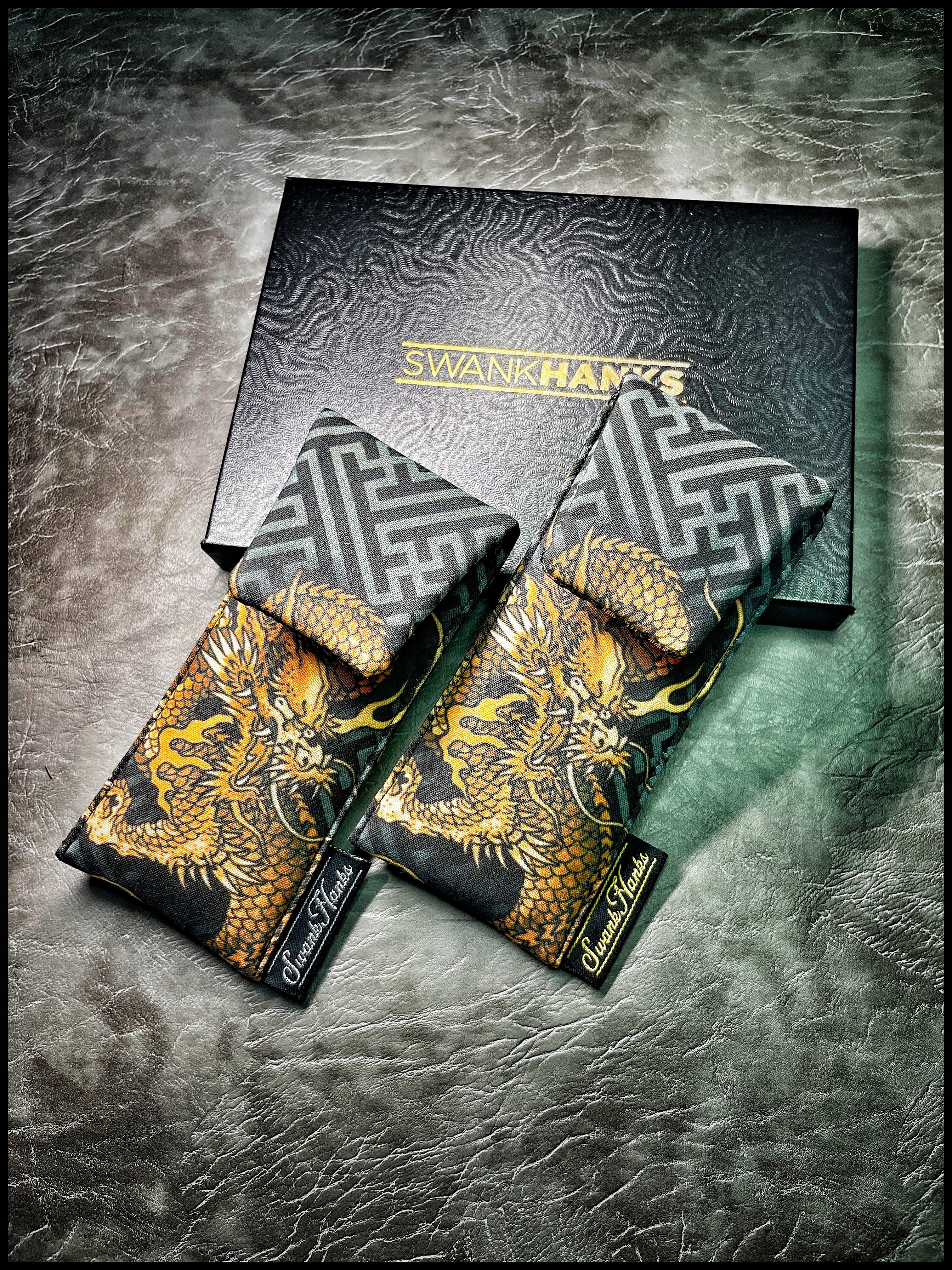 Sayagata Dragon V3/ Metallic Copper Dragonscale Silk Single Pouch