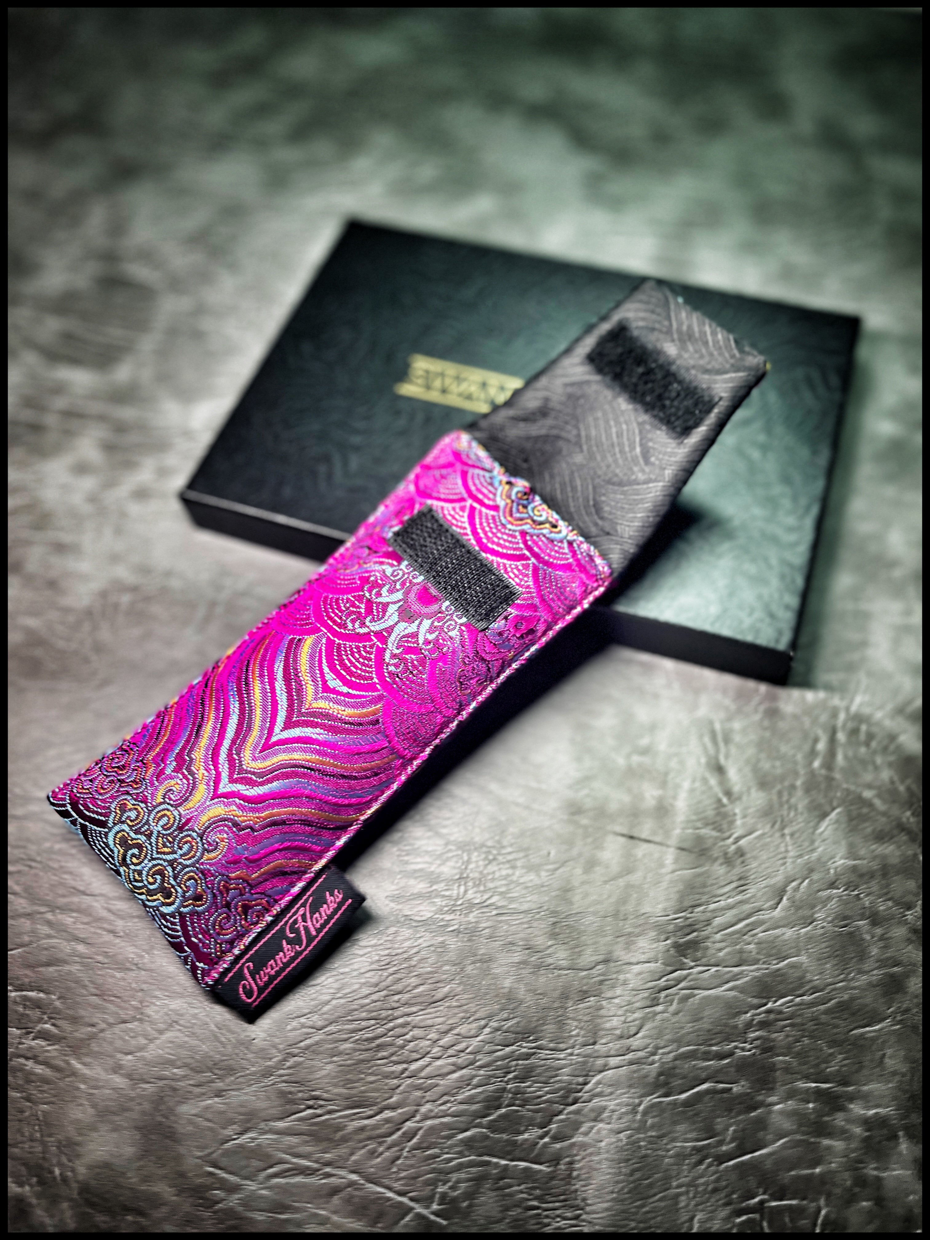Mongolian Silk Brocade Single Pouch