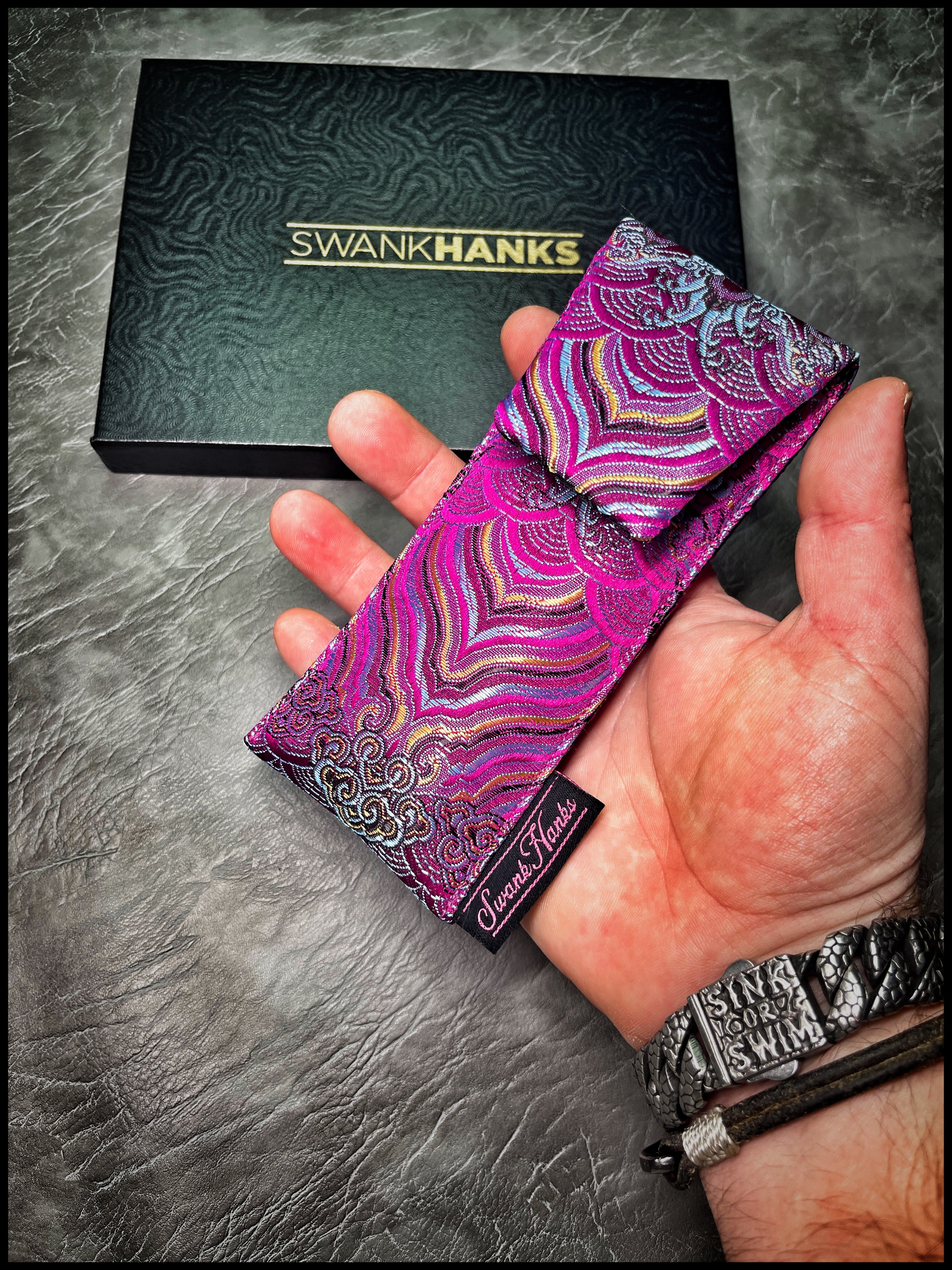 Mongolian Silk Brocade Single Pouch
