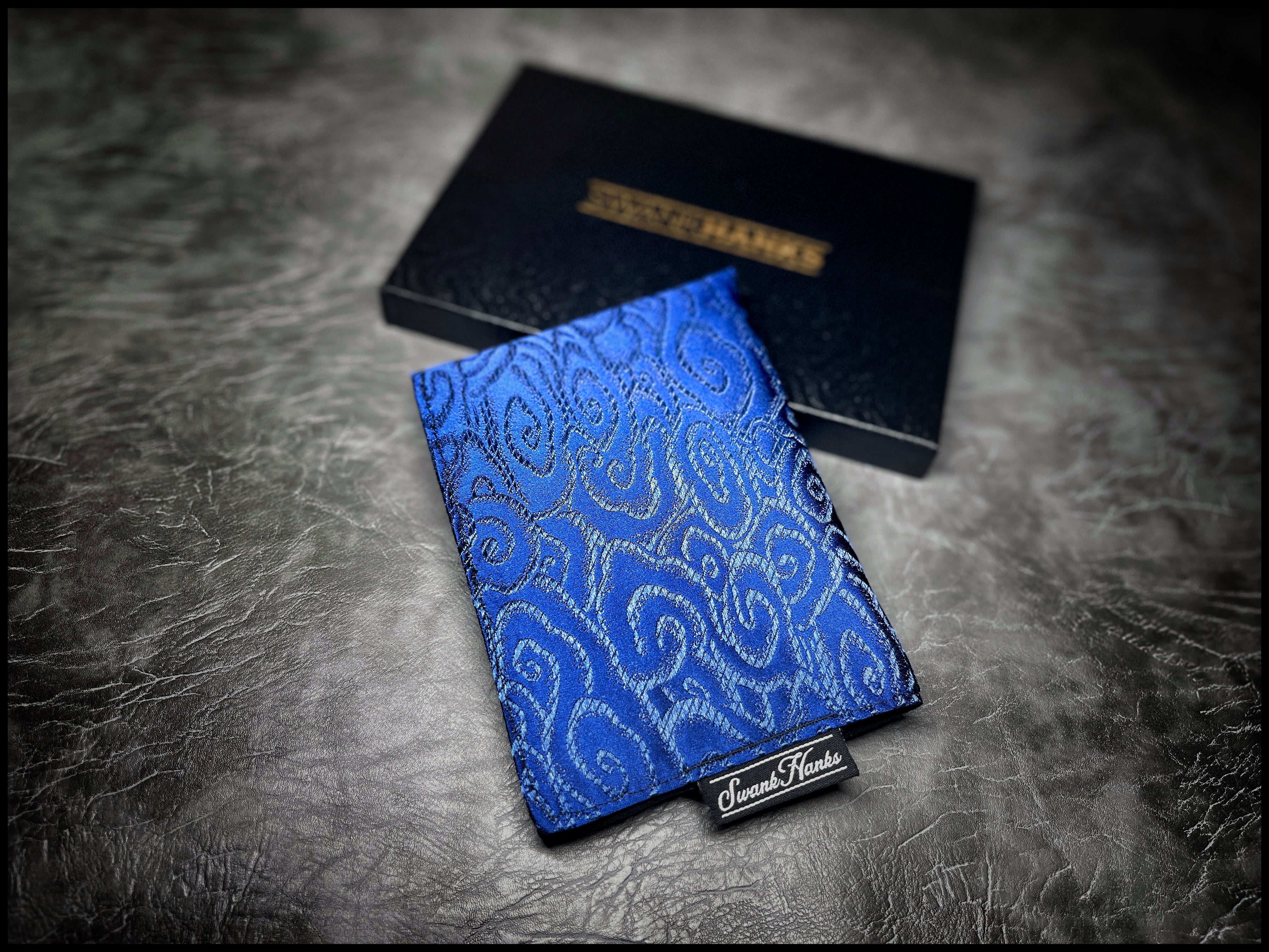 Royal Blue Cloud Silk Hank