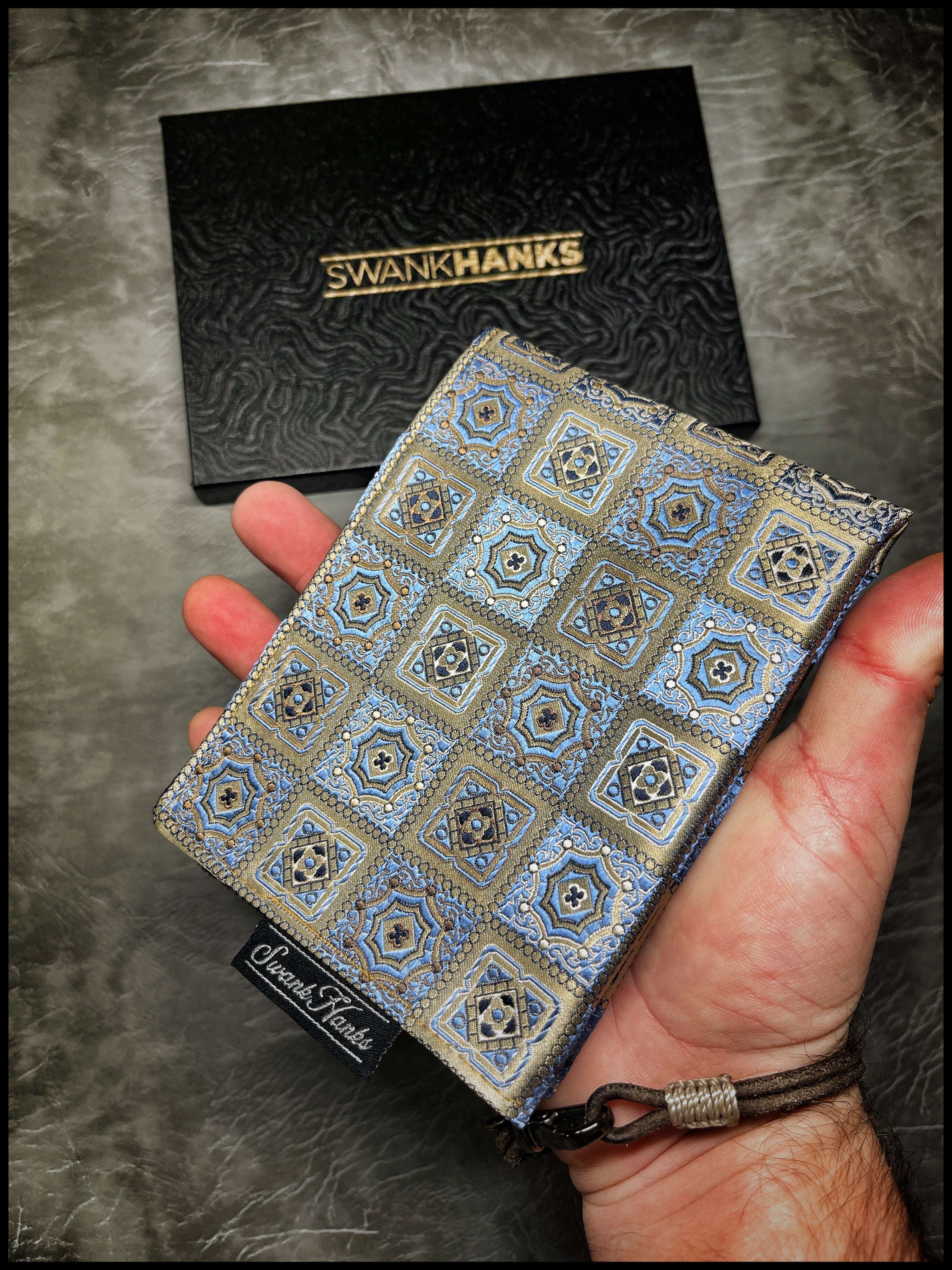 Royal Mosaic Silk Hank