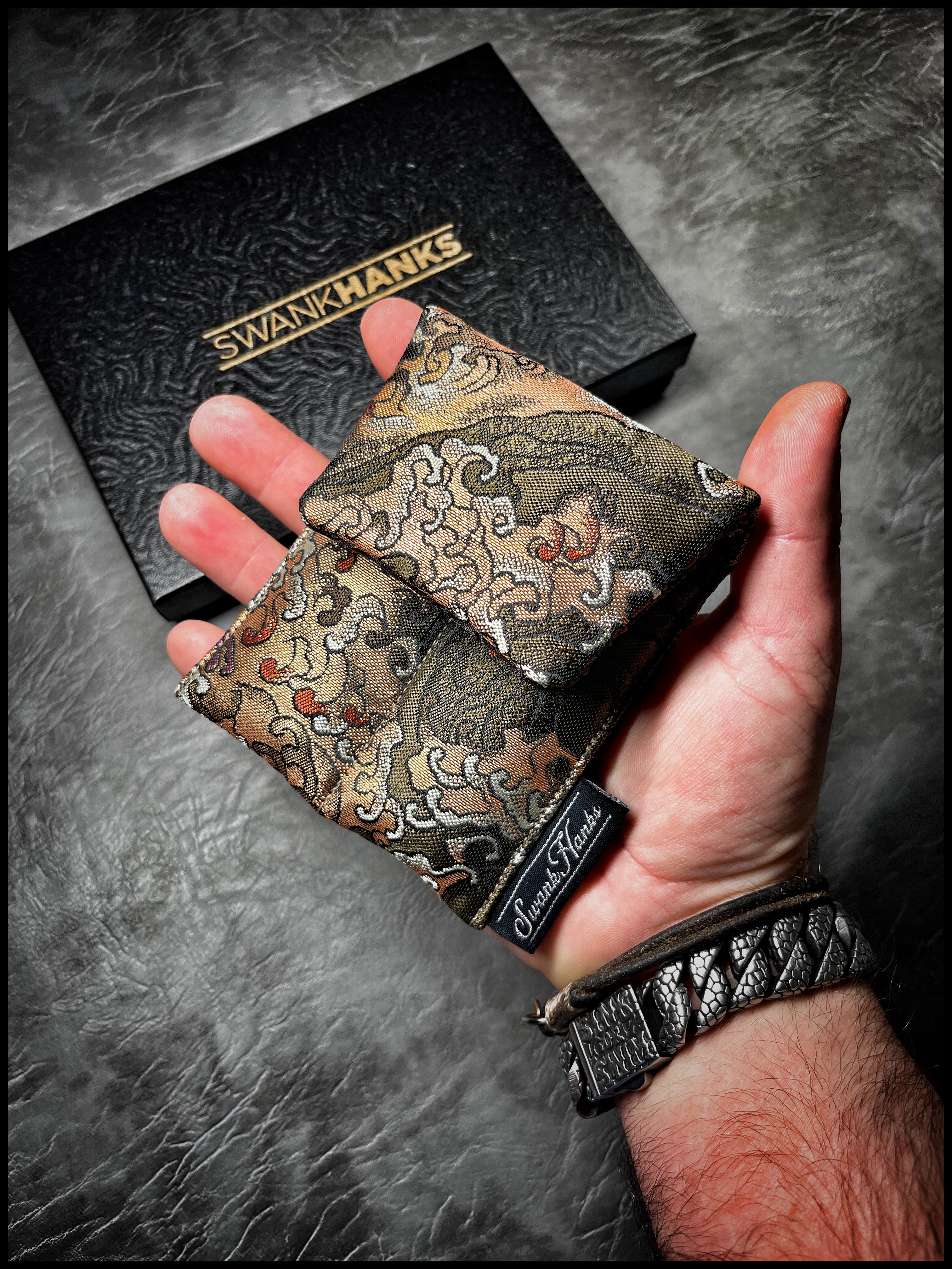 Kinran Flames Mini Double-Slot Pouch