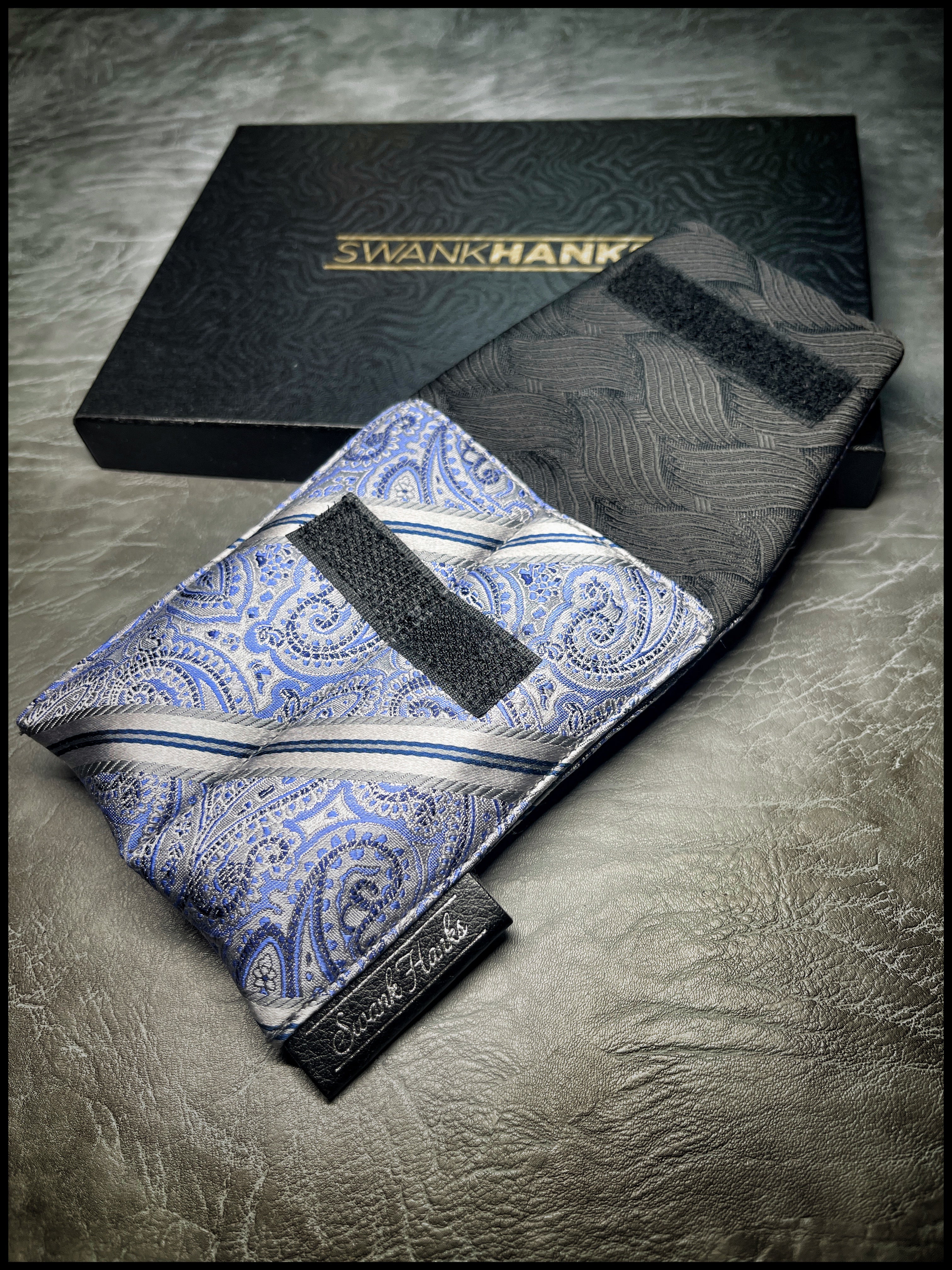 Executive Paisley Silk V2 Mini Double Slot Pouch