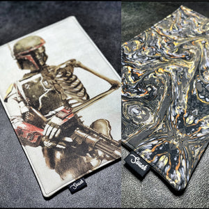 Boba Fett Anatomy ScadArts collab EDC mat