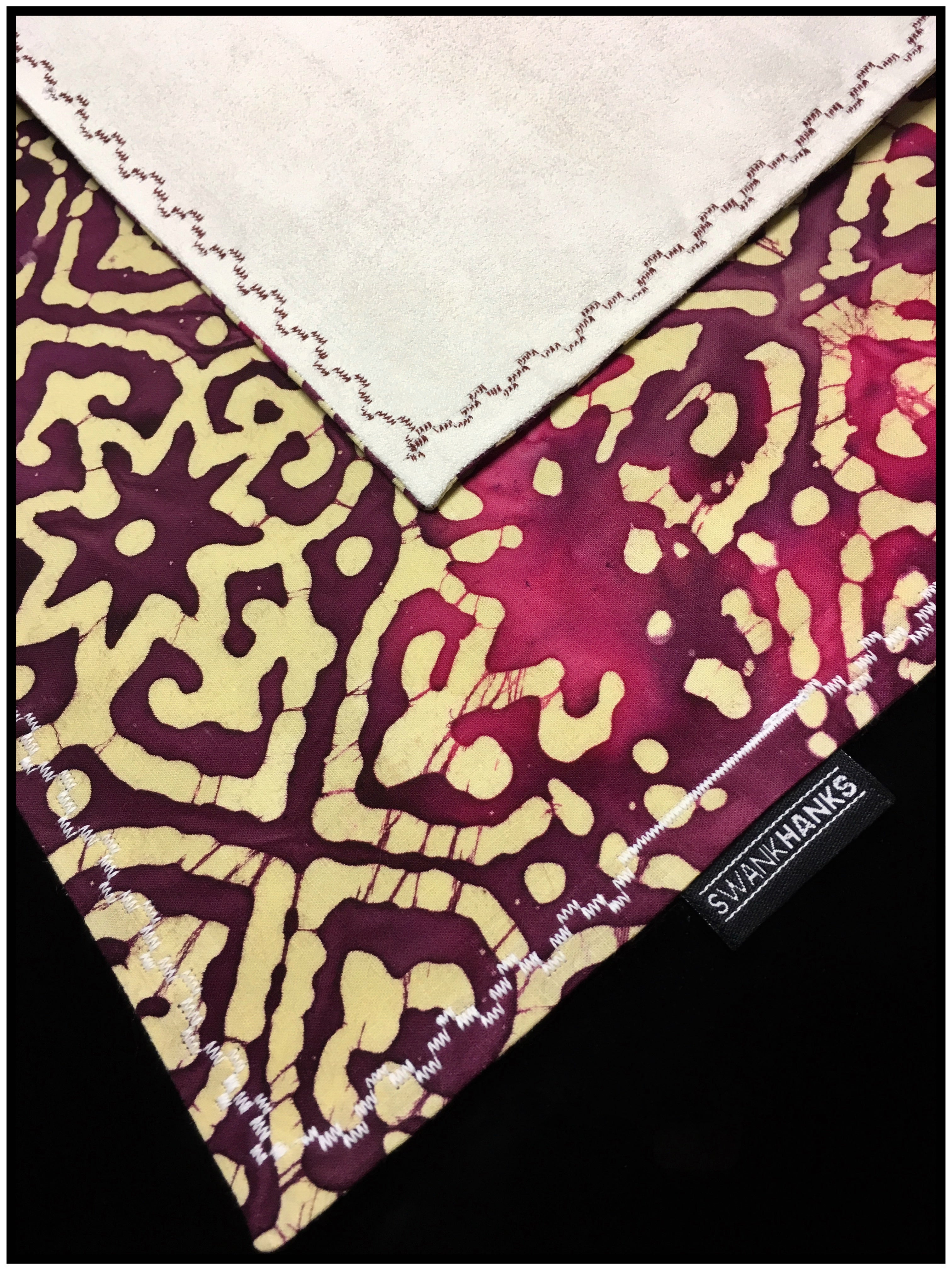 Cranberry Batik