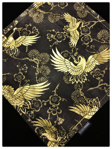 Black/Gold Cranes