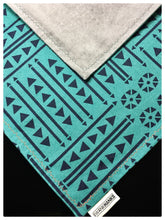 Teal triangles