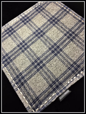 Navy plaid