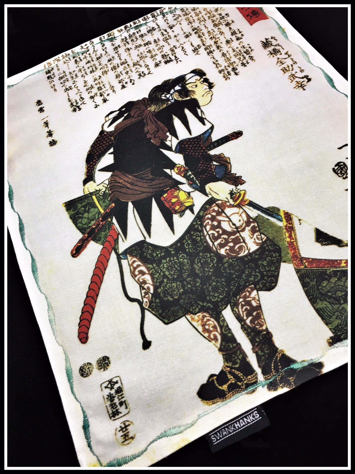 Takeyuki One- Off w/ embroidered silk.