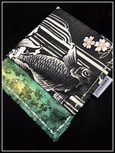 Black Koi One-Off (Green Dragon Silk)