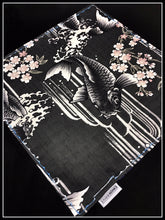 Black Koi One-Off (Blue/White Dragon Silk)