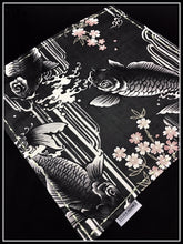 Black Koi One-Off (Green Dragon Silk)
