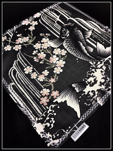 Black Koi One-Off (Black/Brown dragon silk)