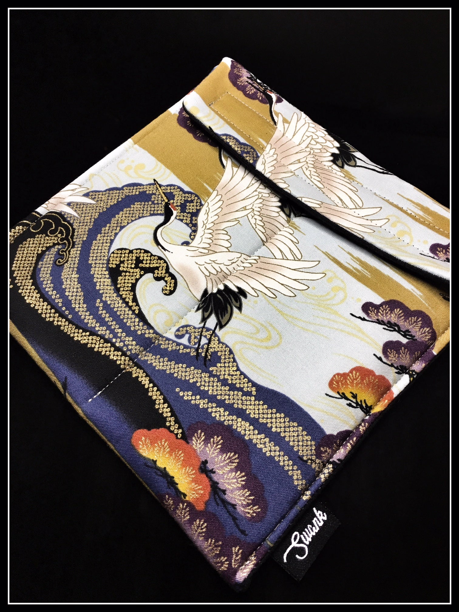 One-Off Crane Double Pouch