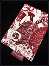 The Beckoning Cat (red/white)