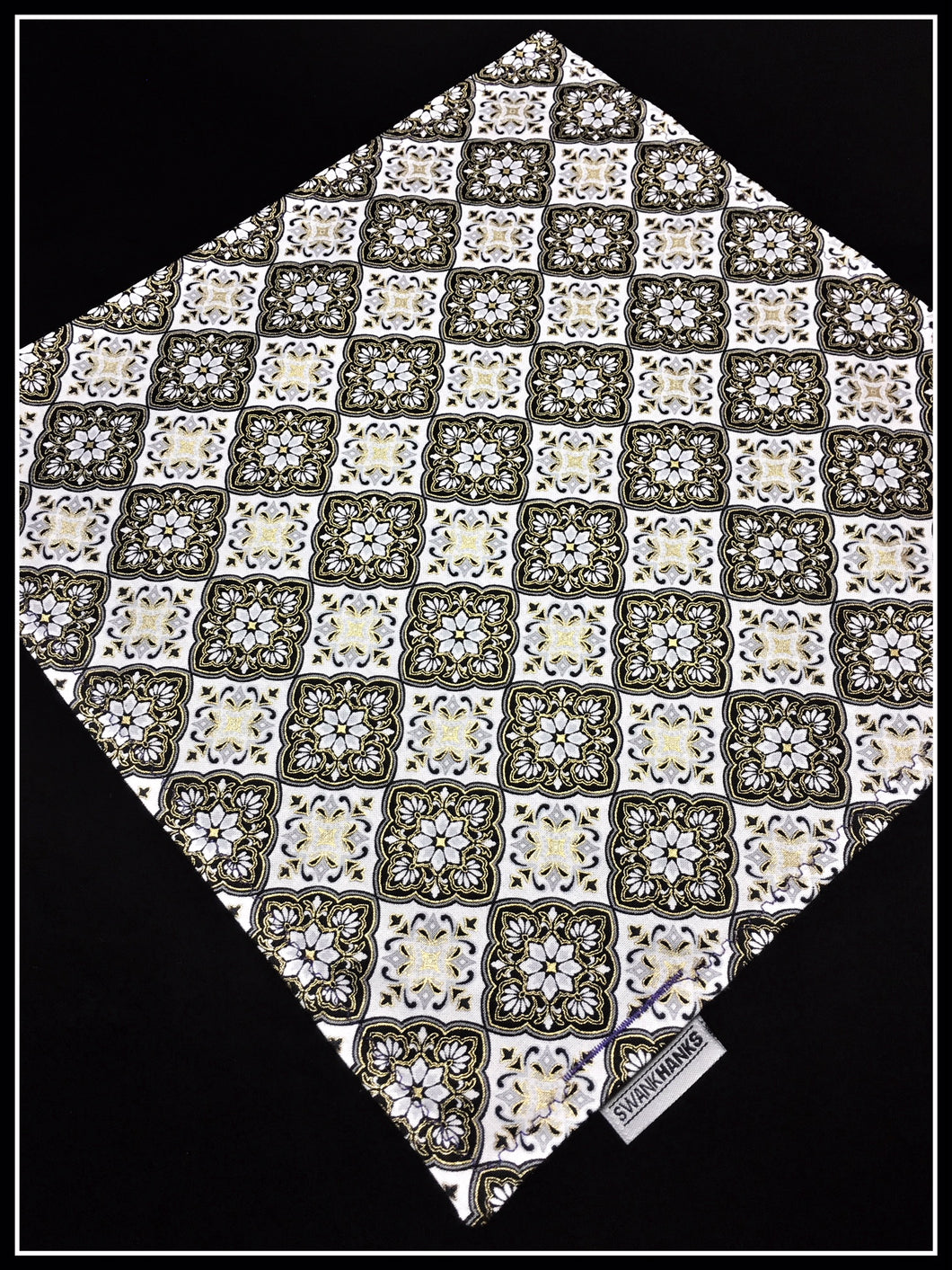 Checkered Damask
