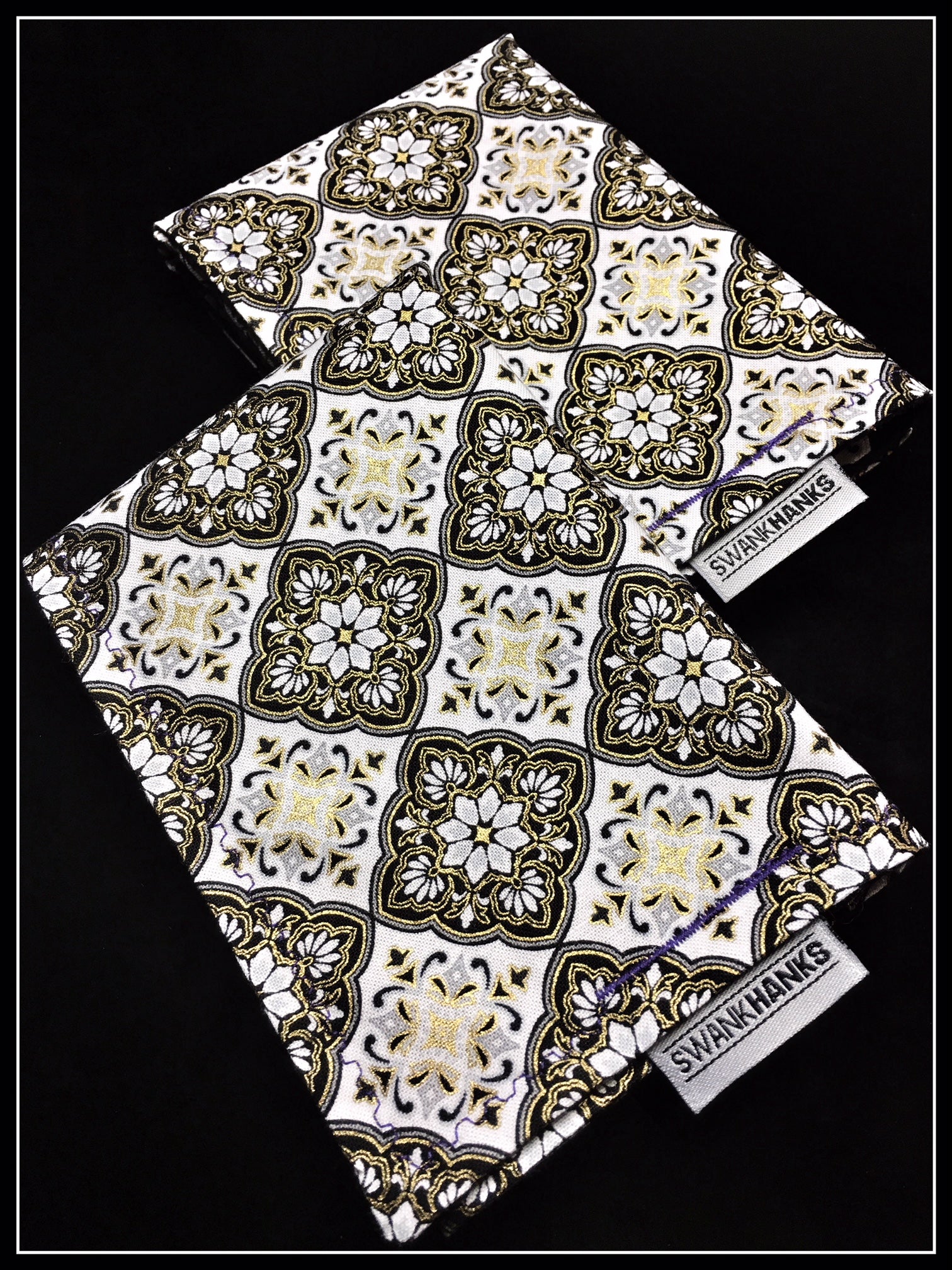 Checkered Damask