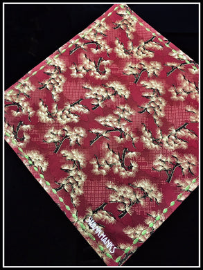 Oriental Cherry Blossom 2 (Neon green)