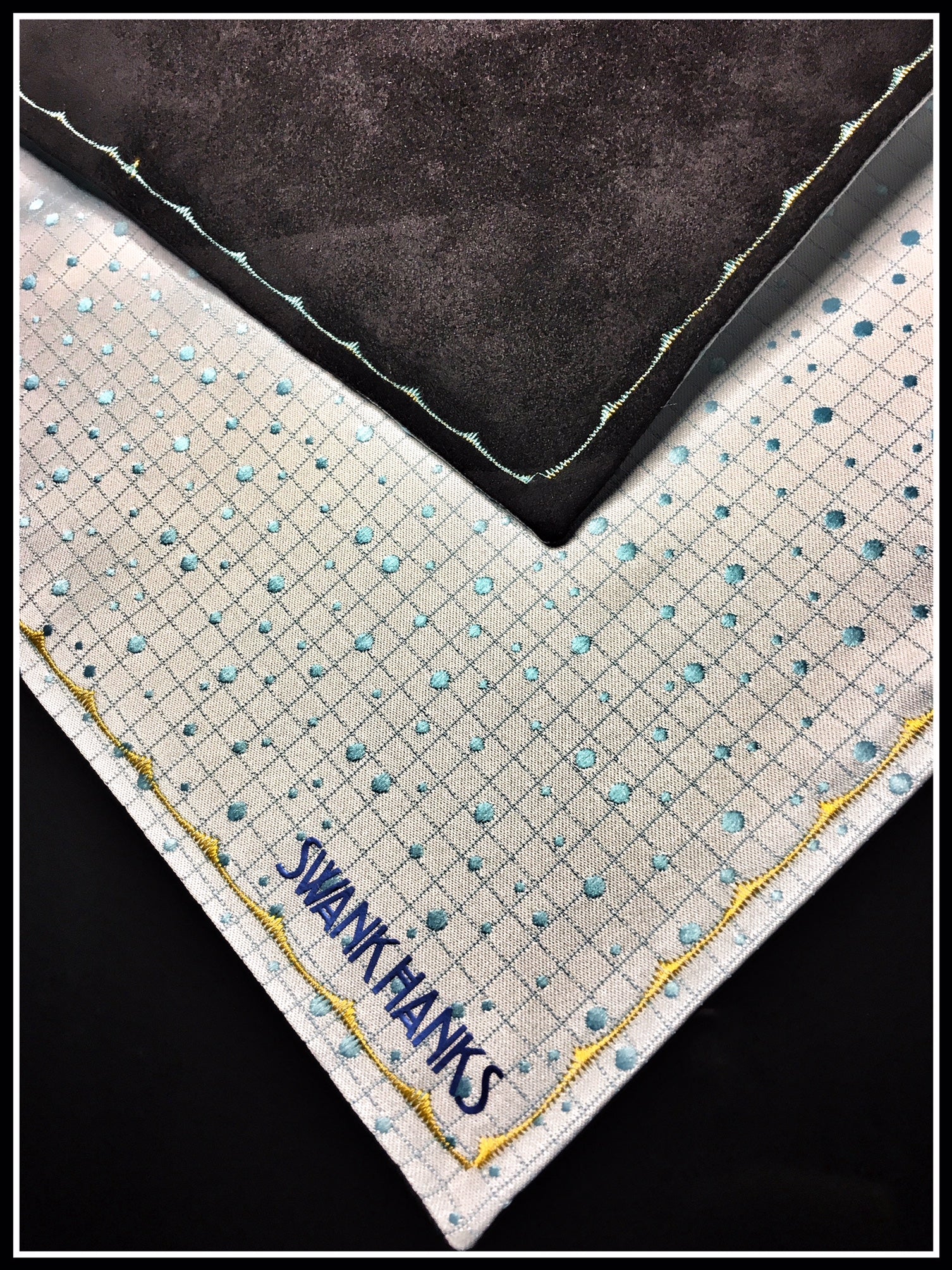 Tear Drop One-Off w/ gold stitch