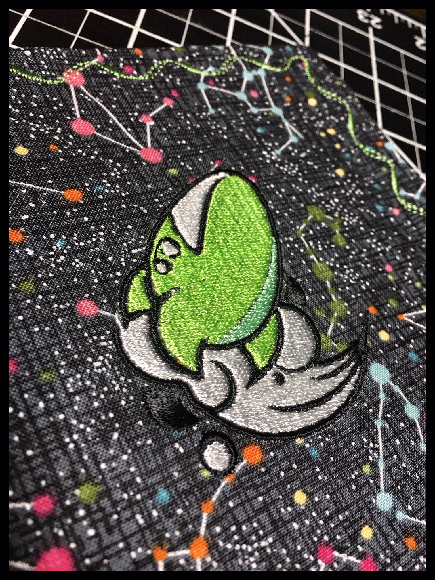Cosmonewt Embroidered Collab Hanks V3