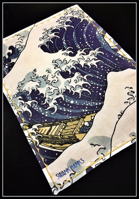 Hokusai Wave (gold)