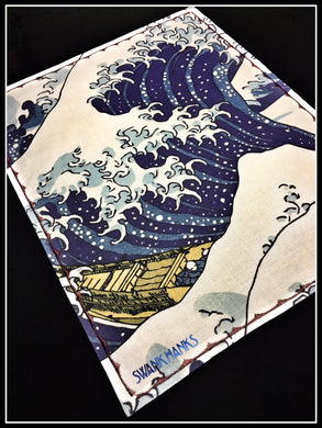 Hokusai Wave (red)