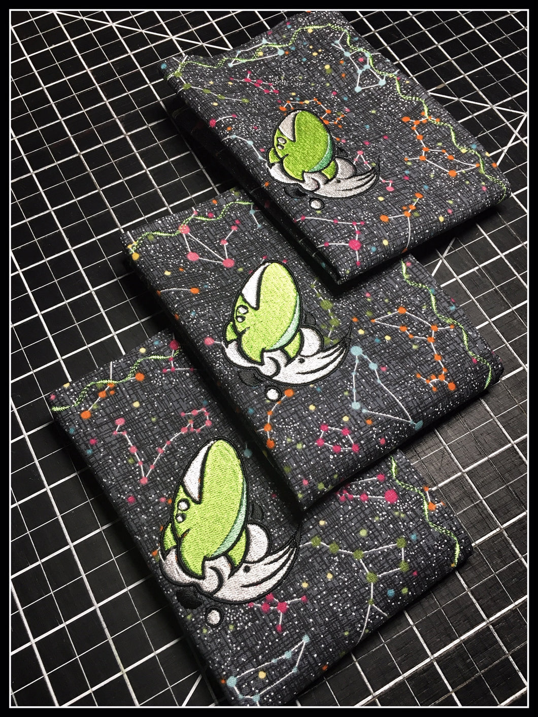 Cosmonewt Embroidered Collab Hanks V3