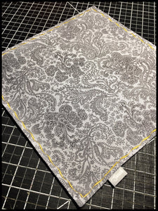 Royal Grey Paisley