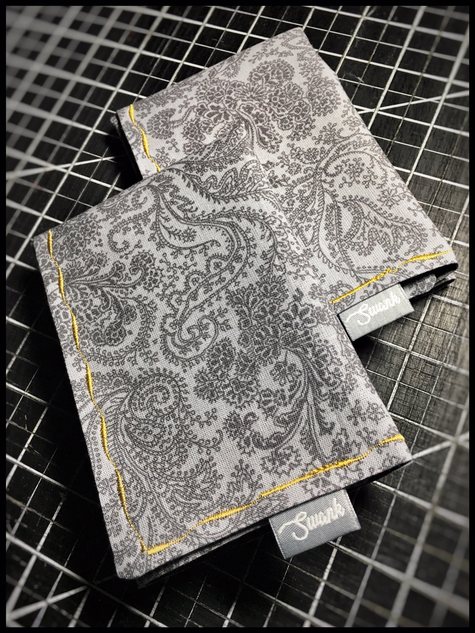 Royal Grey Paisley