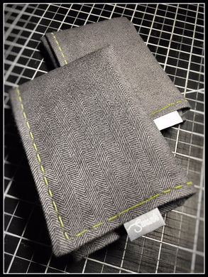 Grey fleece Chevron
