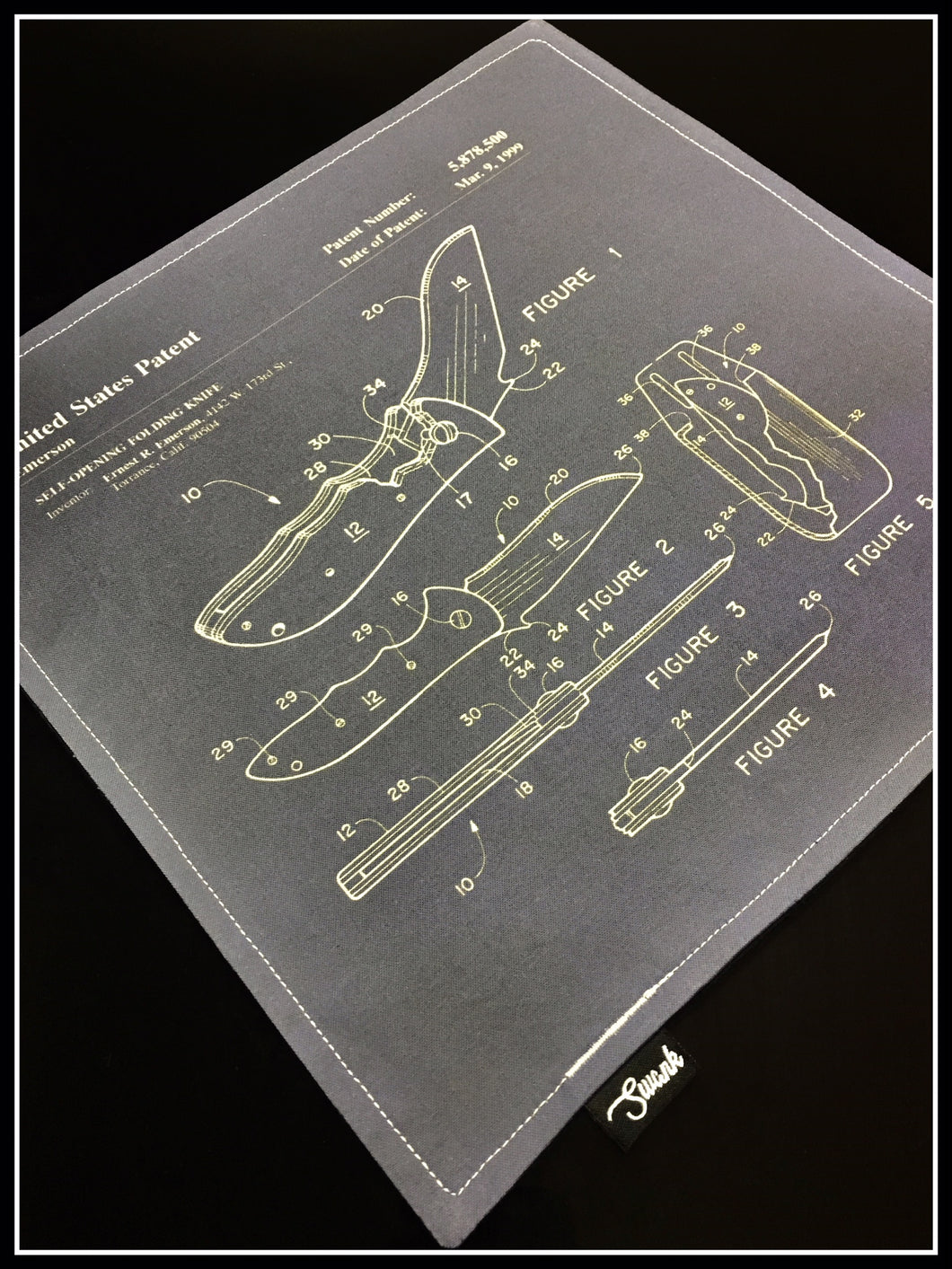 Emerson Patent (blue)