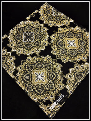 Japanese Gold Paisley