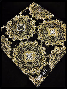 Japanese Gold Paisley