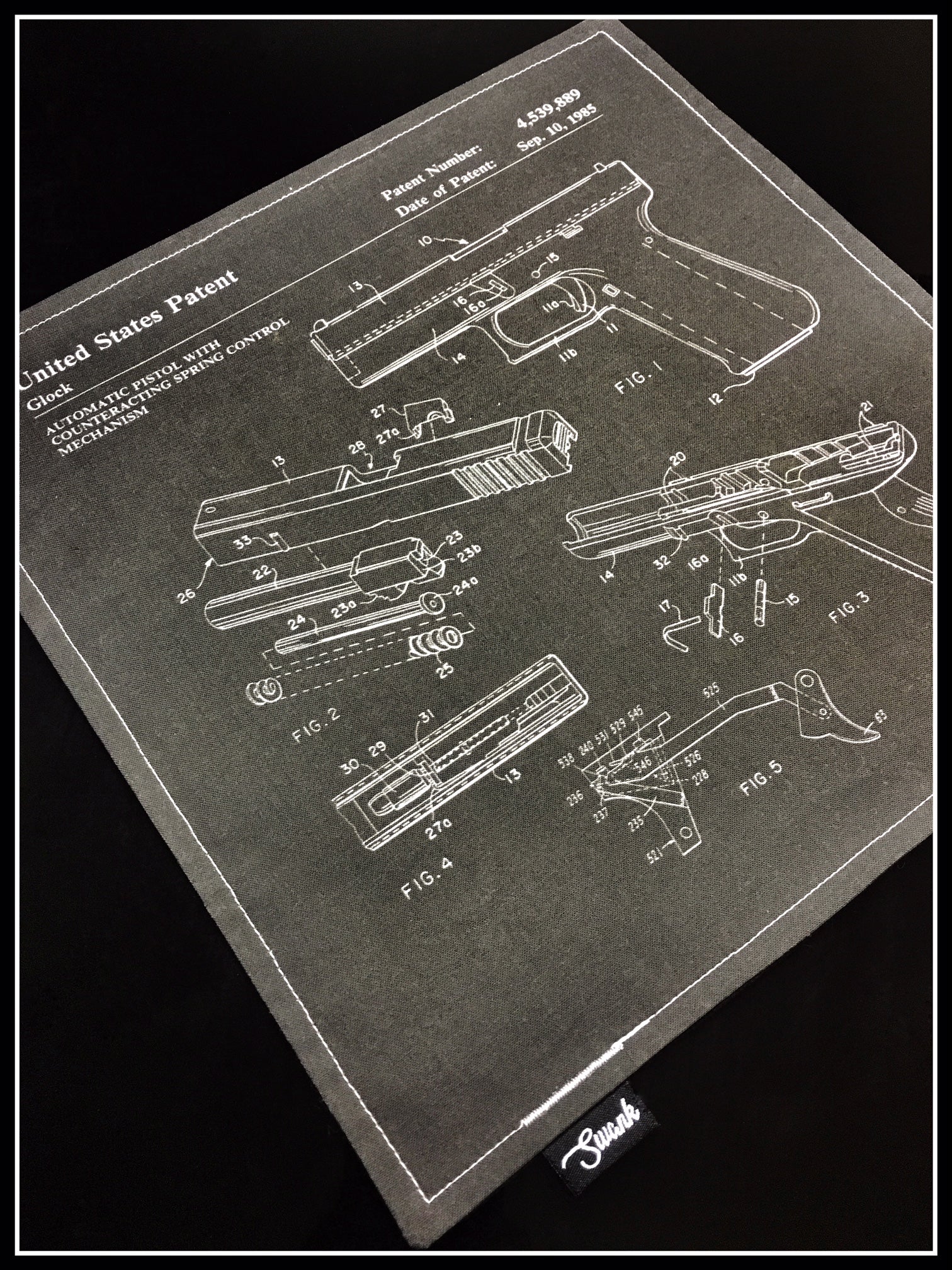 Glock Patent Print (Black)