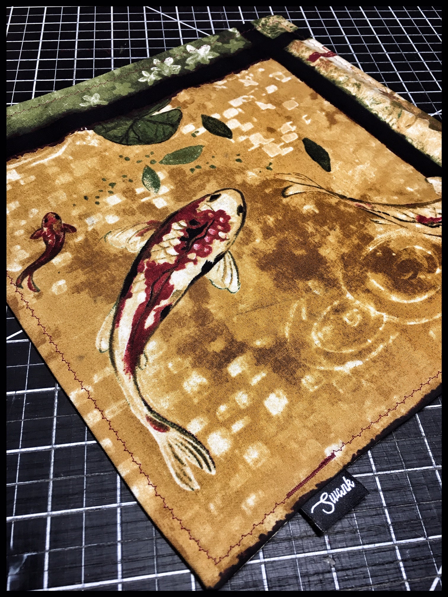 One-Off Koi w/ Gold Dragon Silk